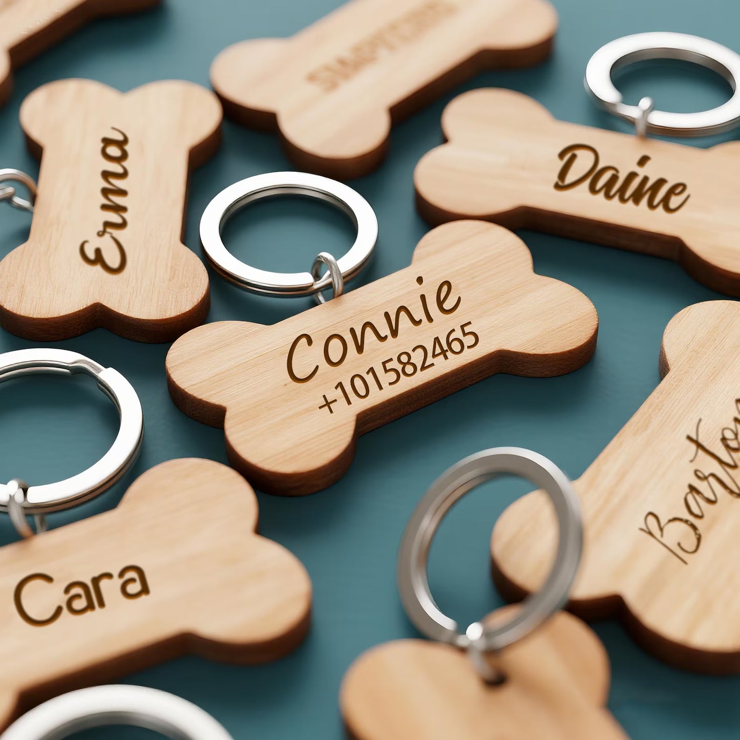 Wood Pet Tags
