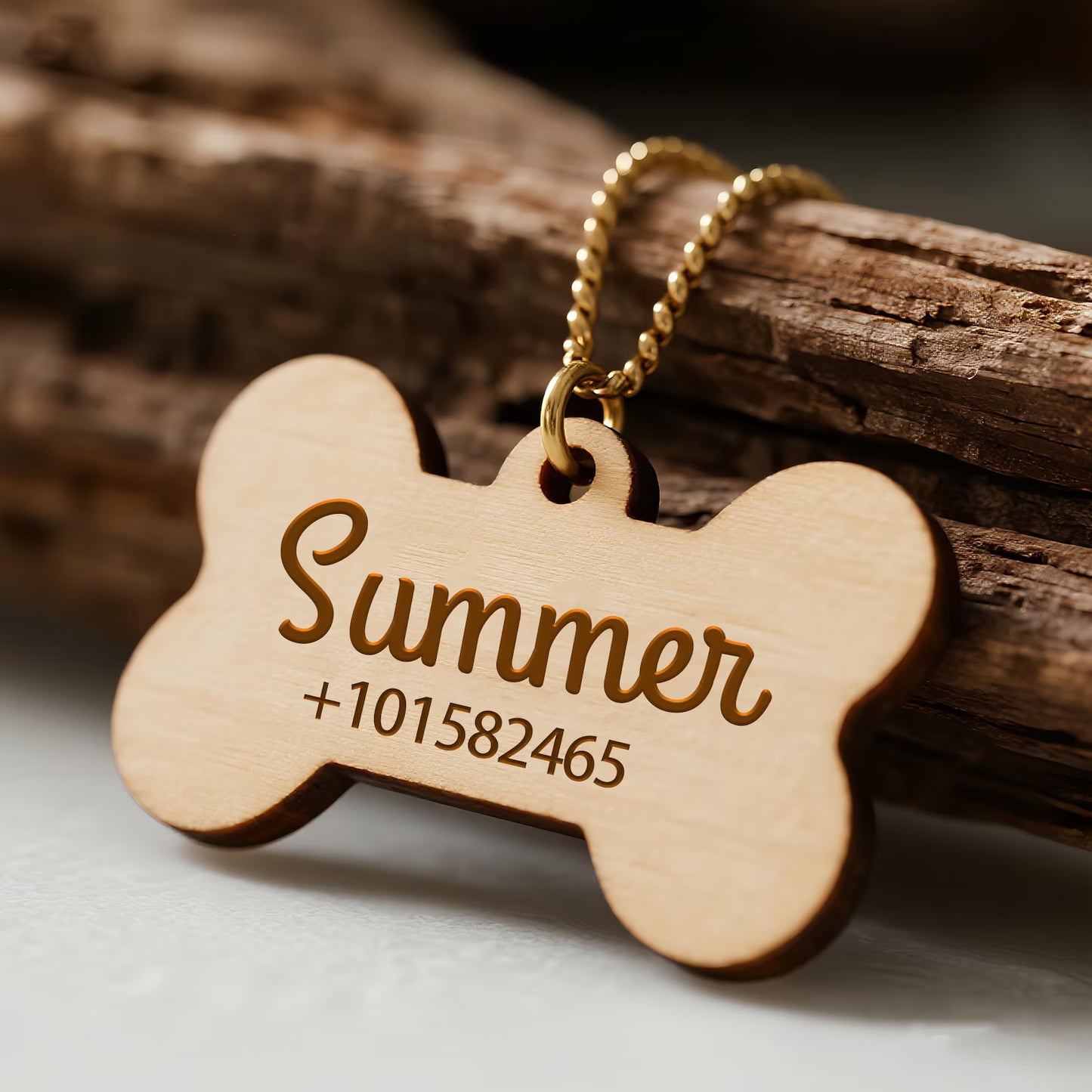 Wood Pet Tags
