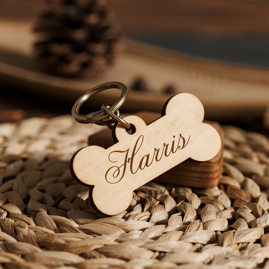 Wood Pet Tags