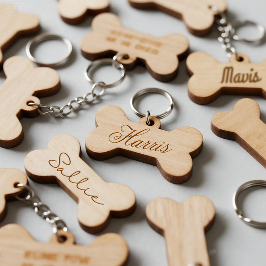 Wood Pet Tags