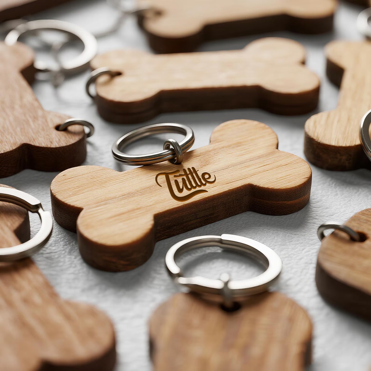 Wood Pet Tags