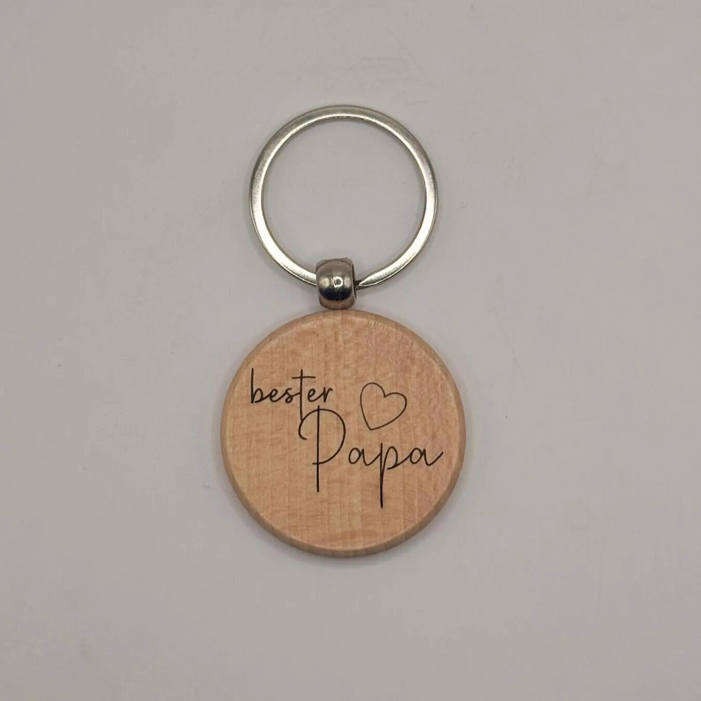 Wooden keychain