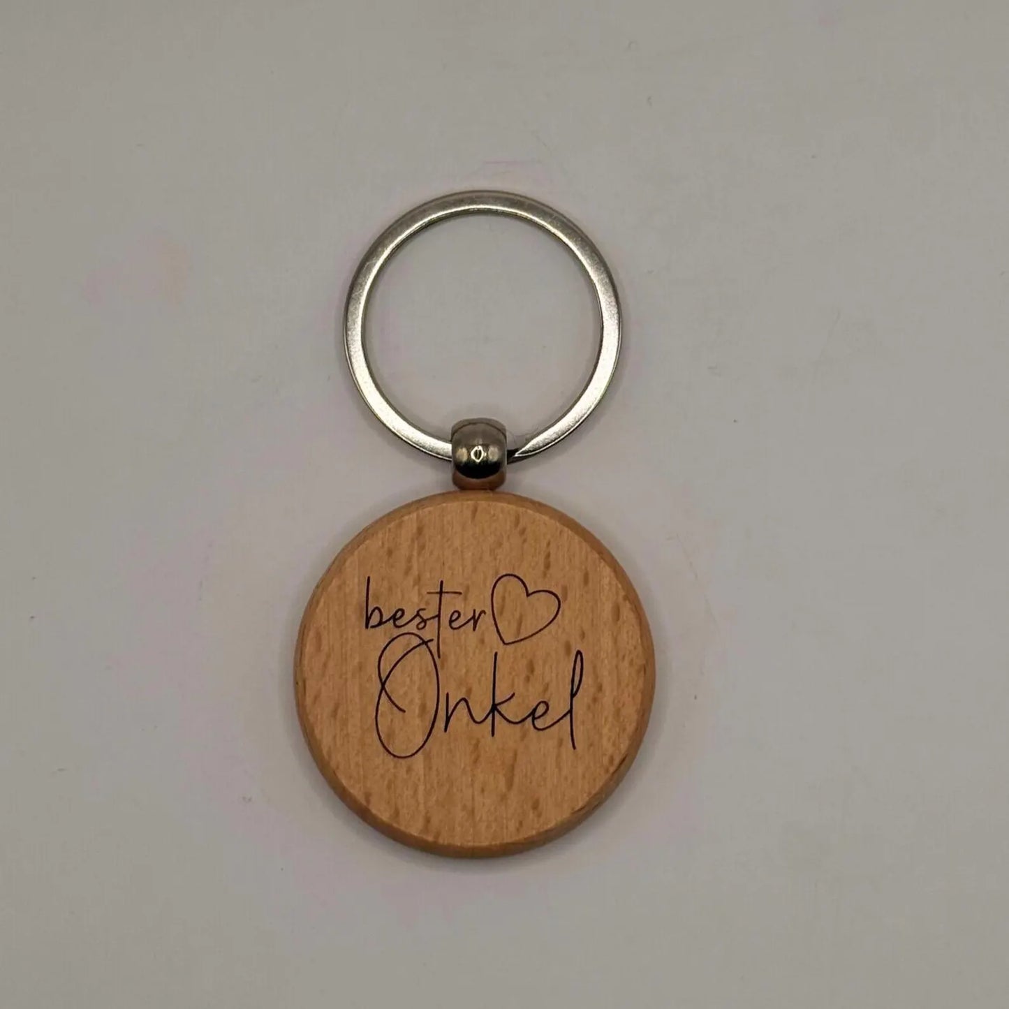 Wooden keychain