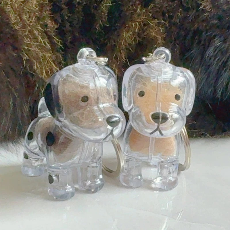Pet Hair Keychain