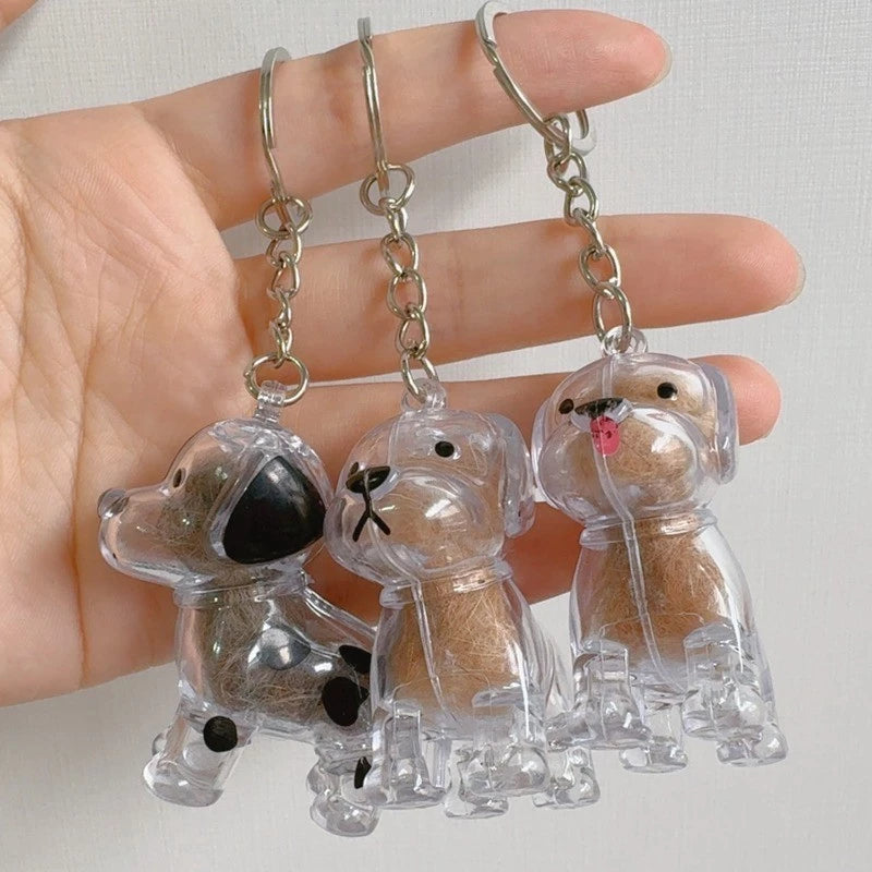Pet Hair Keychain
