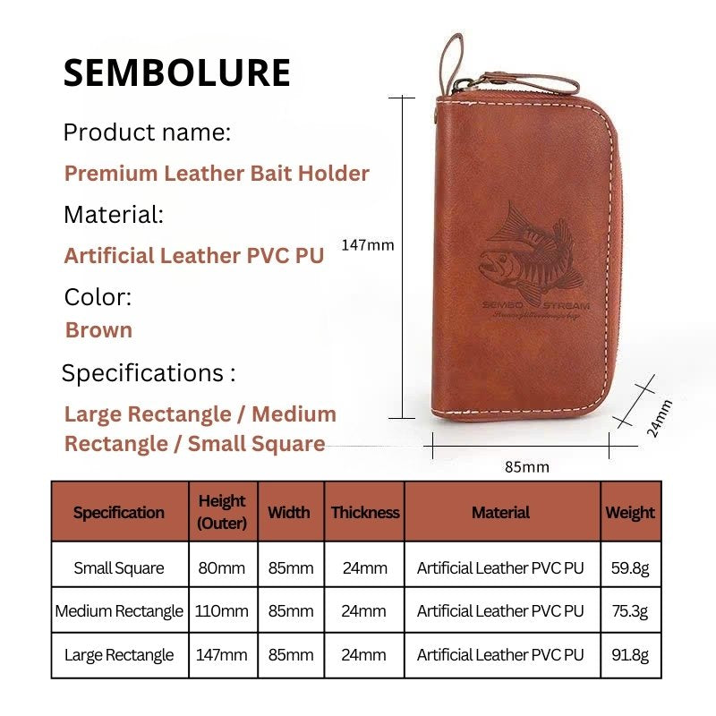 Leather Bait Wallet