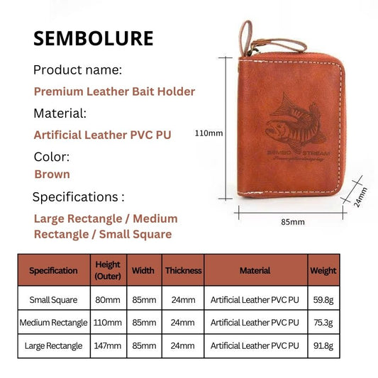 Leather Bait Wallet
