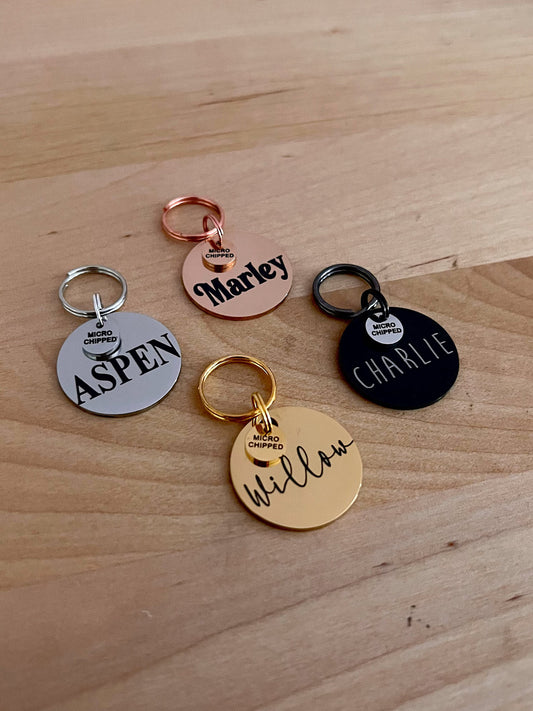 Microchipped Tags