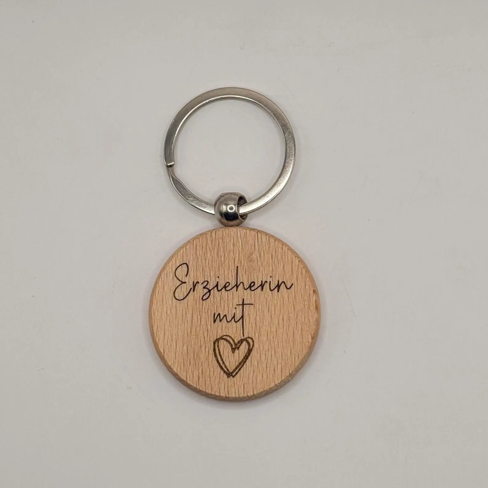 Wooden keychain